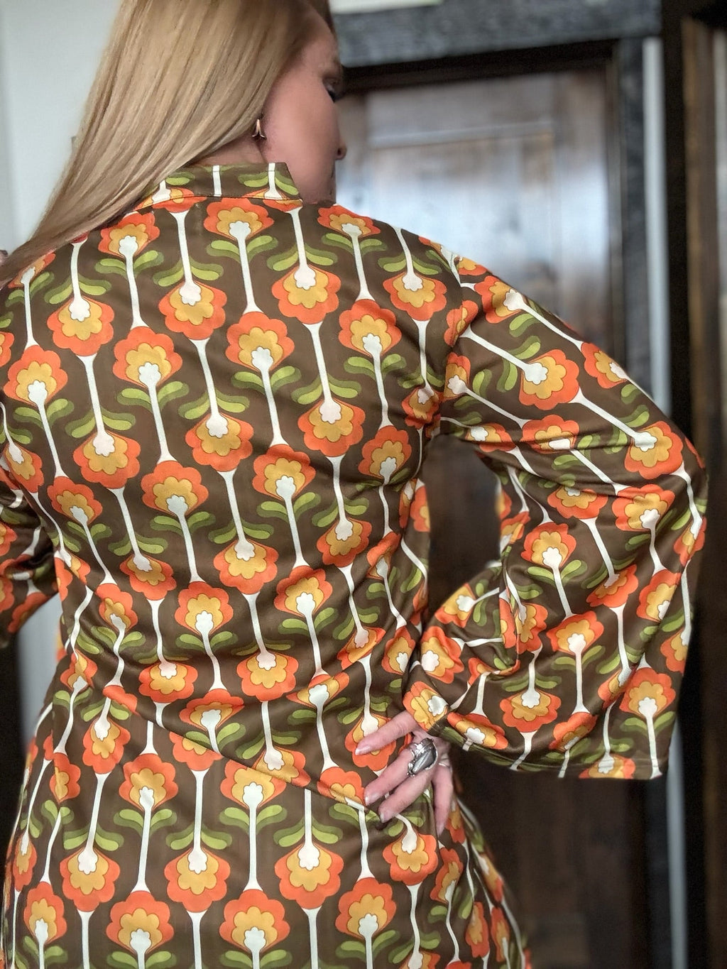 Cradle of Love Woman Retro Tulip Dress
